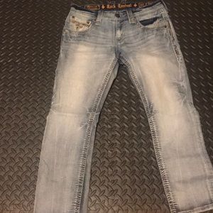 Men’s Rock Revival Jeans.
